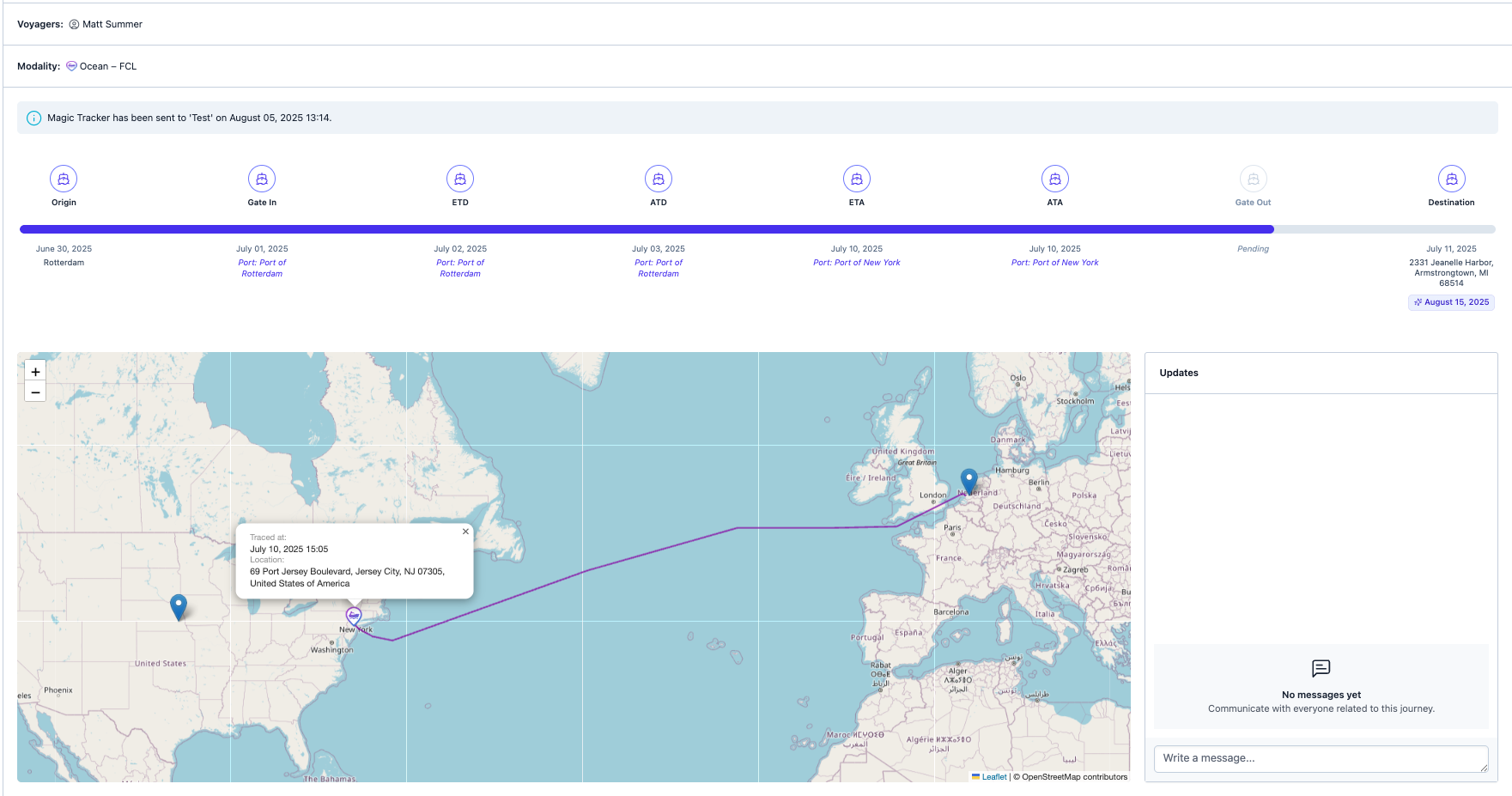Digire dashboard preview